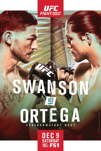 Movie poster for UFC Fight Night 123: Swanson vs. Ortega (2017)