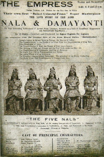 Movie poster for Nala & Damayanti (1921)