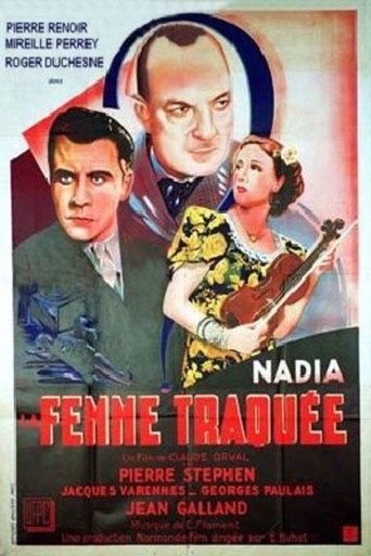 Movie poster for Nadia la femme traquée (1940)