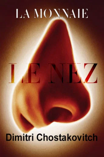 Movie poster for CHOSTAKOVITCH, Le Nez – Bruxelles (La Monnaie) (2023)