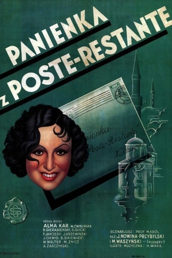 Movie poster for Panienka z poste restante (1935)