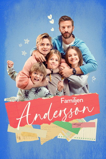Series poster for Familjen Andersson (2023)