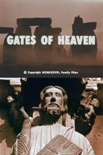 Movie poster for Gates of Heaven
