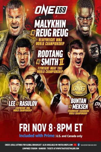 Movie poster for ONE 169: Malykhin vs. Reug Reug (2024)