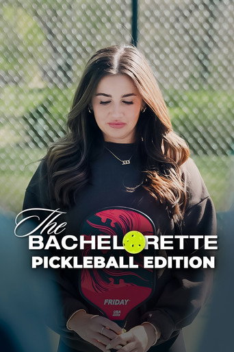 Movie poster for The Bachelorette: Pickleball Edition (2025)