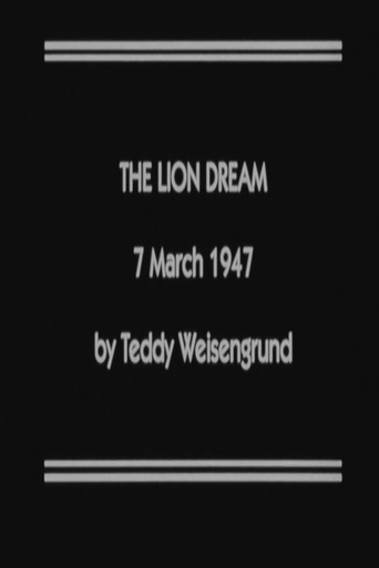 Movie poster for The Lion Dream (2009)
