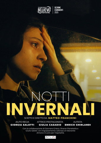 Movie poster for Notti Invernali (2025)