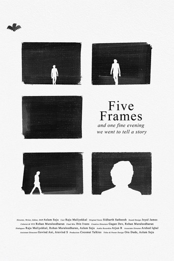 Movie poster for Five Frames and one fine evening we went to tell a story (2022)