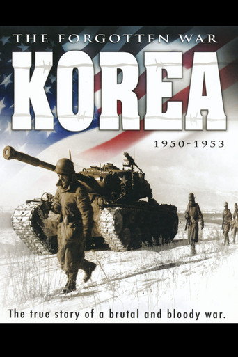 Movie poster for Korea: The Forgotten War 1950-1953 (2008)