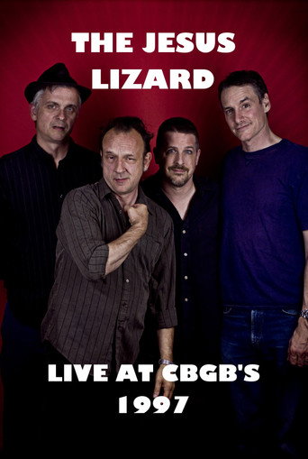Movie poster for The Jesus Lizard Live at CBGB's (1997)