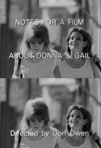 Movie poster for Notes for a Film About Donna & Gail (1966)