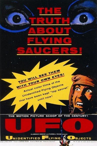 Movie poster for Unidentified Flying Objects: The True Story of Flying Saucers (1956)
