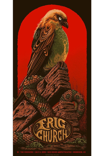 Movie poster for Eric Church - Live at Red Rocks Amphitheatre 7-08-2026 (2026)
