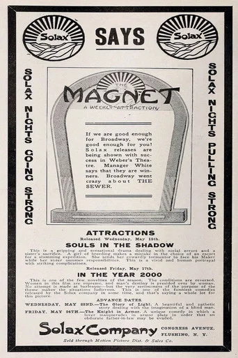 Movie poster for In the Year 2000 (1912)