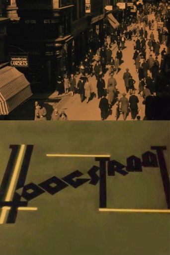 Movie poster for Hoogstraat (1929)