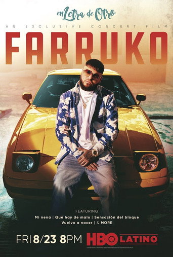Movie poster for Farruko: En letra de otro (2019)
