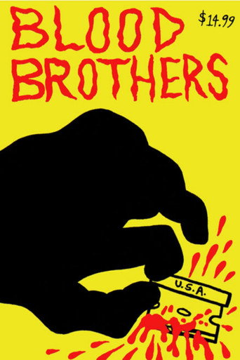 Movie poster for Blood Brothers (1989)