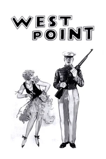 Movie poster for West Point (1928)