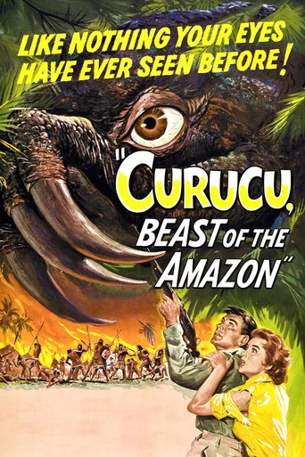 Movie poster for Curucu, Beast of the Amazon (1956)