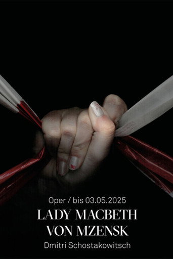 Movie poster for Lady Macbeth of Mtsensk (2025)