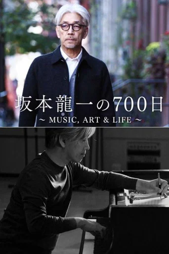 Movie poster for 700 Days with Ryuichi Sakamoto (2015)
