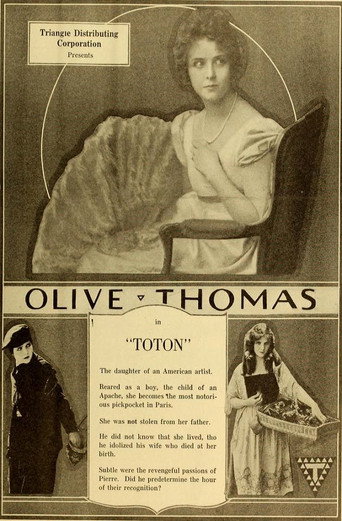 Movie poster for Toton (1919)