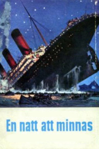 Movie poster for En natt att minnas (1962)