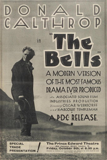 Movie poster for The Bells (1931)