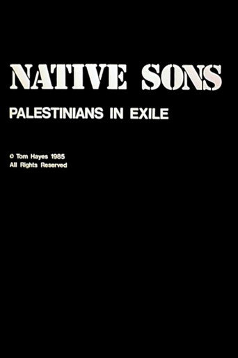Movie poster for Native Sons: Palestinians In Exile (1985)