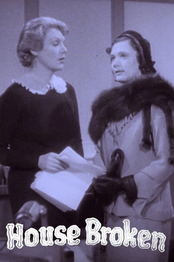 Movie poster for House Broken (1936)
