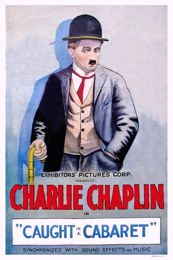 Movie poster for Caught in a Cabaret (1914)