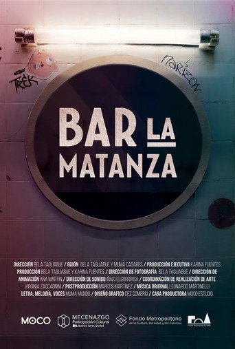 Movie poster for Bar la matanza (2024)