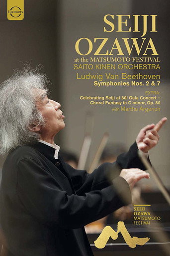 Movie poster for Ludwig van Beethoven - Symphonies Nos. 2 & 7 - Saito Kinen Orchestra, Seiji Ozawa (2017)