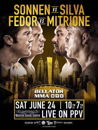 Bellator 180: Sonnen vs. Silva poster