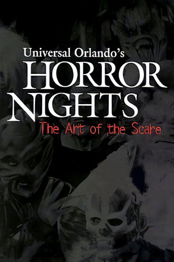 Movie poster for Universal Orlando's Horror Nights: The Art of the Scare (2003)