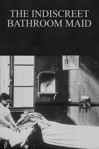 Movie poster for The Indiscreet Bathroom Maid (1902)