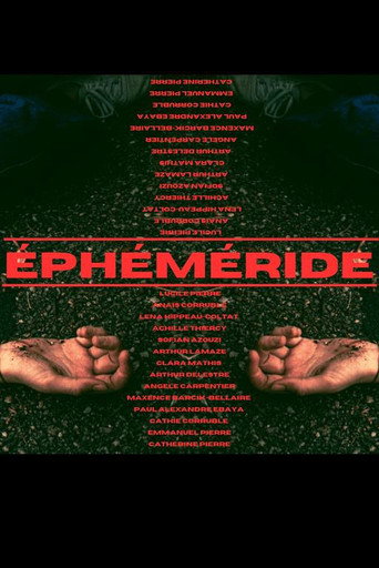 Movie poster for Ephéméride