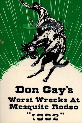 Movie poster for Don Gay's Worst Wrecks at Mesquite Rodeo 1992 (1993)