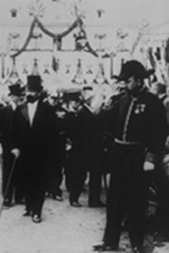 Movie poster for Le président arrivant à l’inauguration du monument de Paul Baudry (1897)