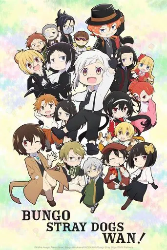 Series poster for Bungo Stray Dogs Wan! (2021)