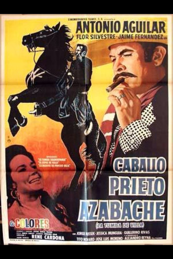 Movie poster for Caballo prieto azabache (1968)