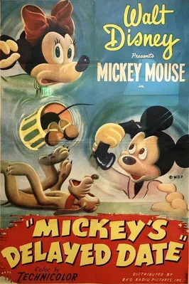 Movie poster for Mickey's Delayed Date (1947)