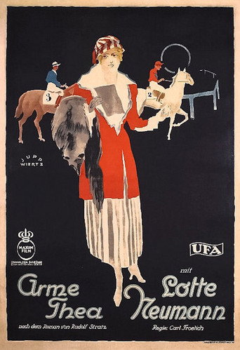 Movie poster for Arme Thea (1919)