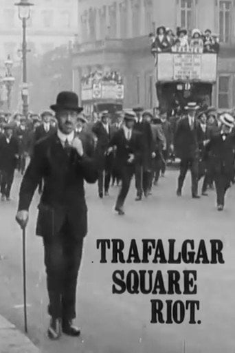 Movie poster for Trafalgar Square Riot (1913)