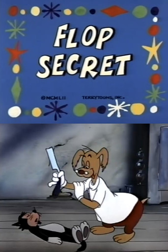 Movie poster for Flop Secret (1951)