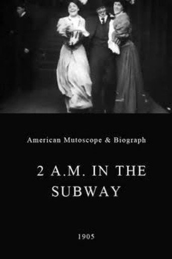 Movie poster for 2 A.M. in the Subway (1905)