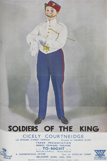 Movie poster for Soldiers of the King (1933)
