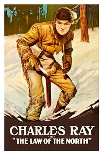 Movie poster for The Law of the North (1918)
