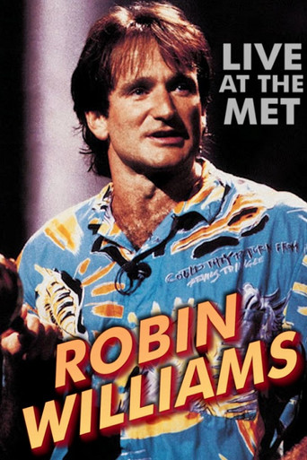 Movie poster for Robin Williams: An Evening at the Met (1986)