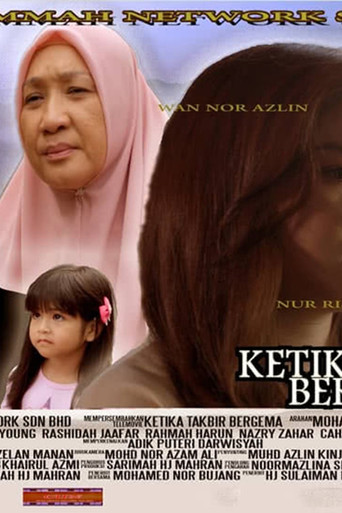 Movie poster for Ketika Takbir Bergema (2022)